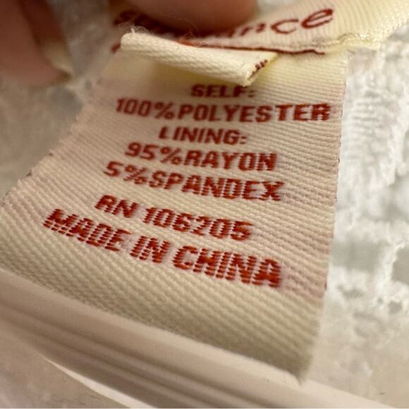 Sundance Shadow Dance Crochet‎ Lace Top White Size Small - Picture 6 of 9